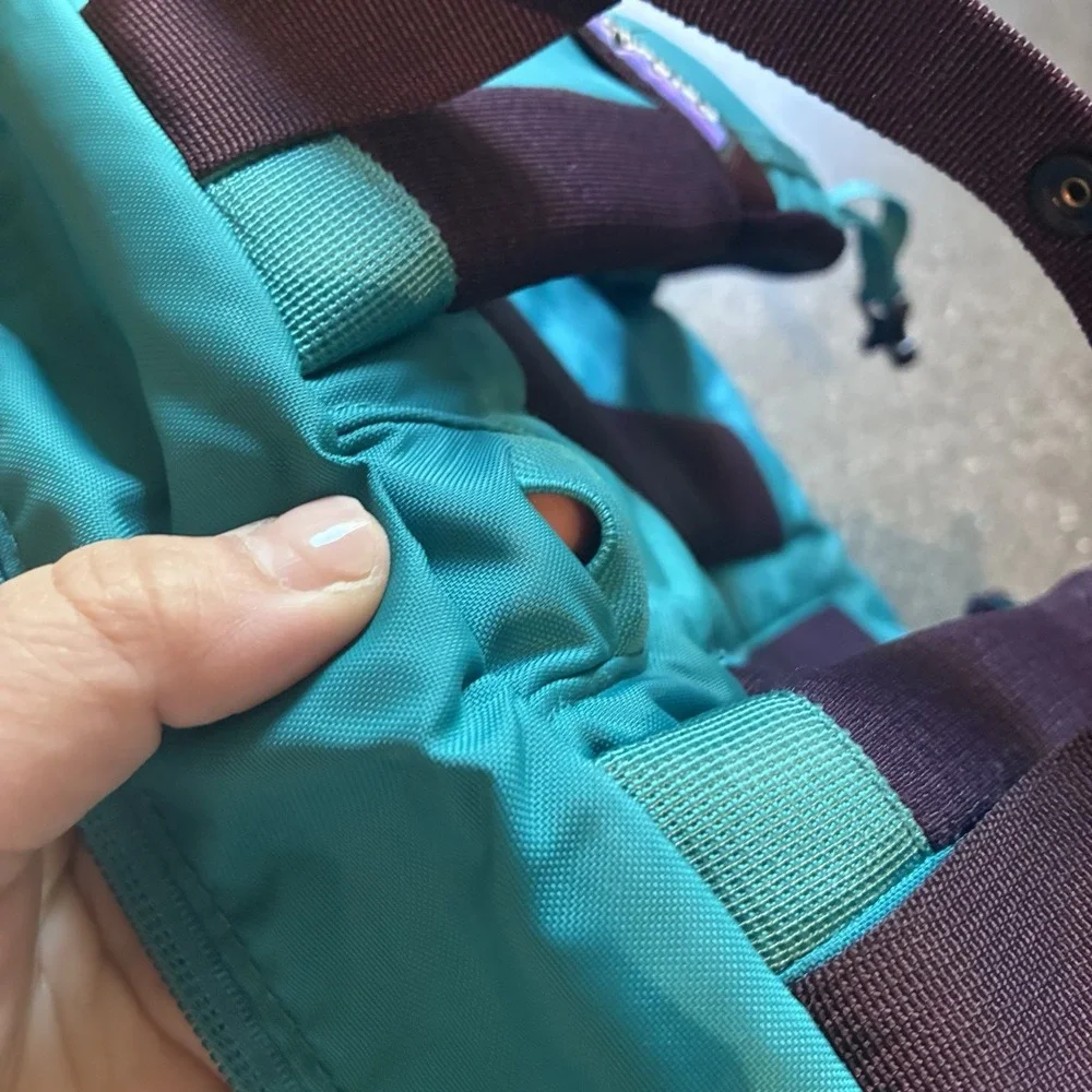 Patagonia Atom Tote BackPack 20L Convertible Tote Teal Laptop Sleeve School Hike